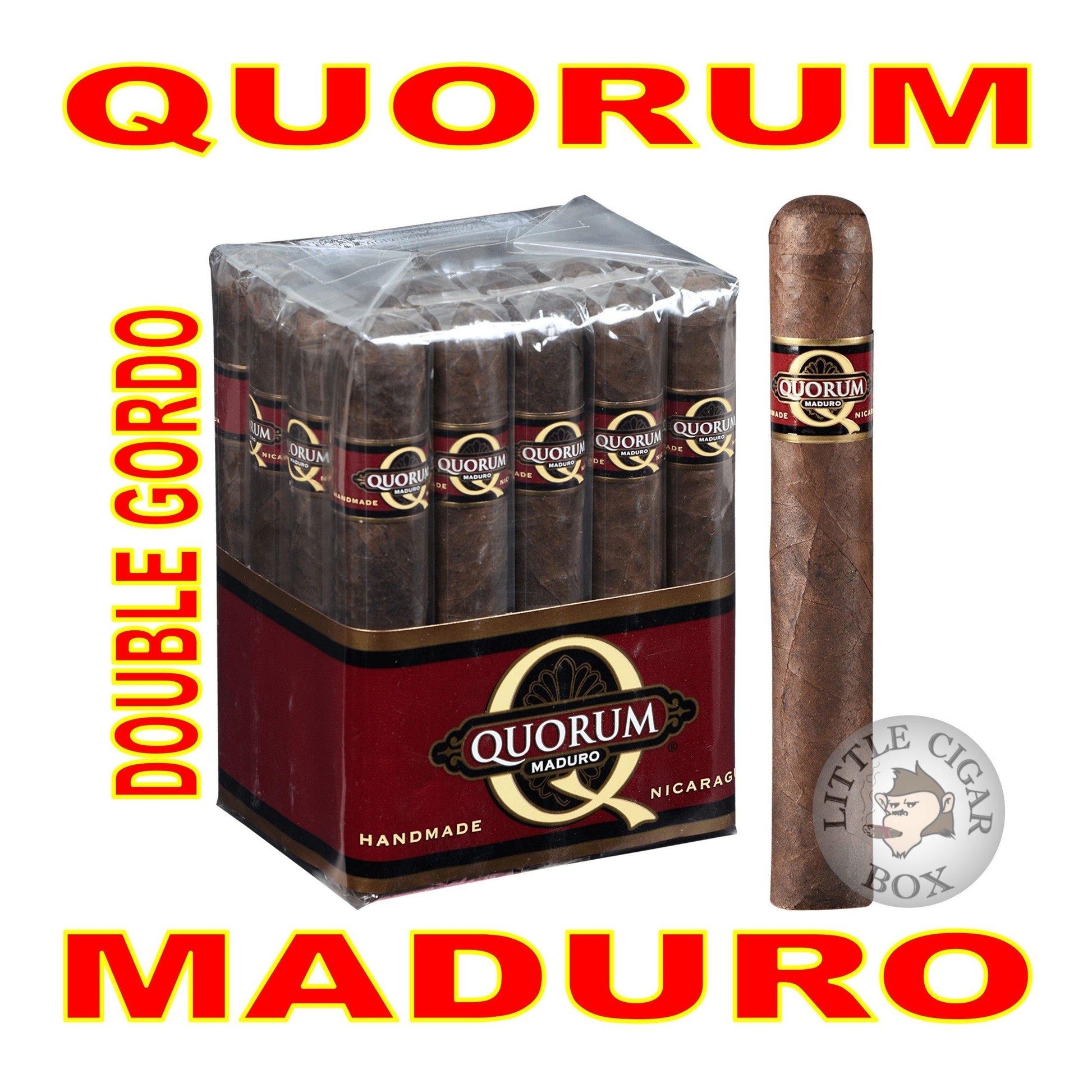 QUORUM DOUBLE GORDO MADURO - www.LittleCigarBox.com