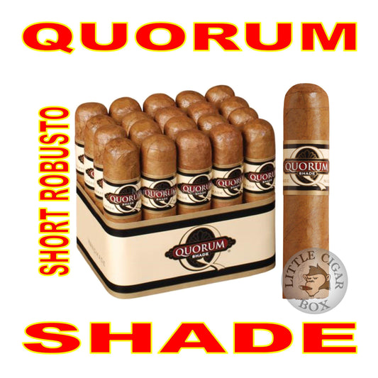 QUORUM SHORT ROBUSTO SHADE - www.LittleCigarBox.com