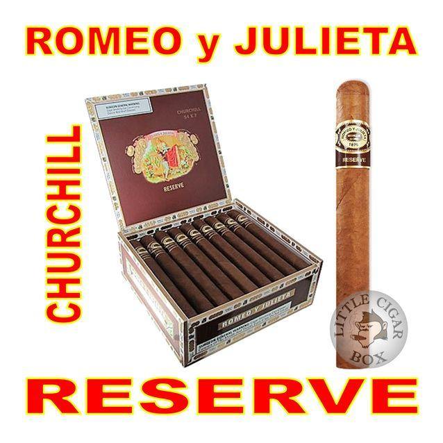 ROMEO y JULIETA RESERVE CHURCHILL - www.LittleCigarBox.com