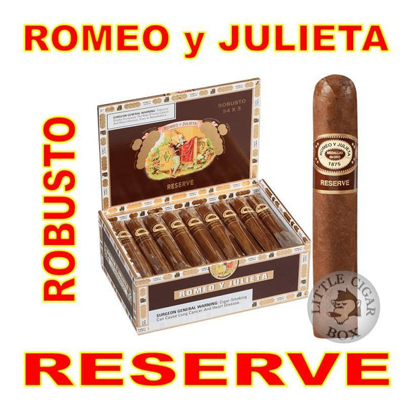 ROMEO y JULIETA RESERVE ROBUSTO - www.LittleCigarBox.com
