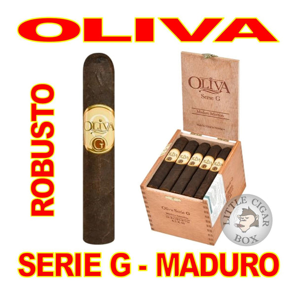 OLIVA SERIE G ROBUSTO MADURO - www.LittleCigarBox.com