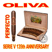 OLIVA SERIE V 135TH ANNIVERSARY EDICION LIMITADA PERFECTO - www.LittleCigarBox.com