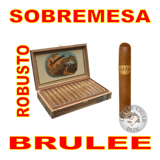 SOBREMESA BRULEE ROBUSTO - www.LittleCigarBox.com