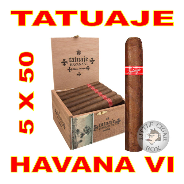 TATUAJE HAVANA VI NOBLES - www.LittleCigarBox.com