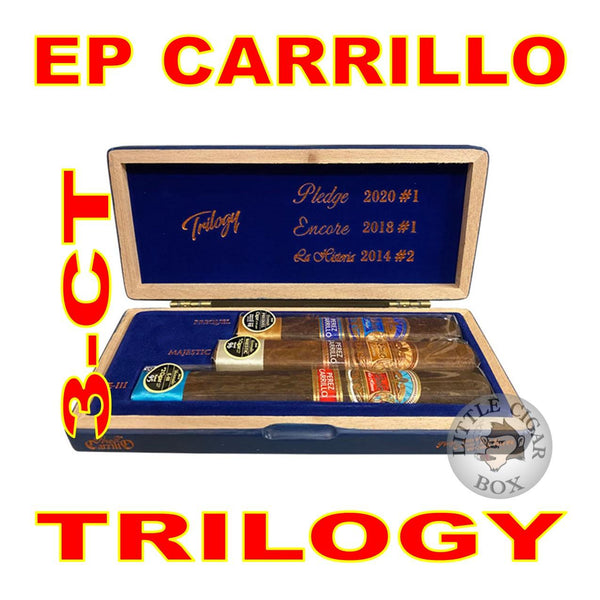 E.P. CARRILLO TRIUMPH 3-CT SAMPLER - LITTLE CIGAR BOX