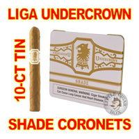 UNDERCROWN SHADE CORONETS BY DREW ESTATE 10-CT TIN - www.LittleCigarBox.com