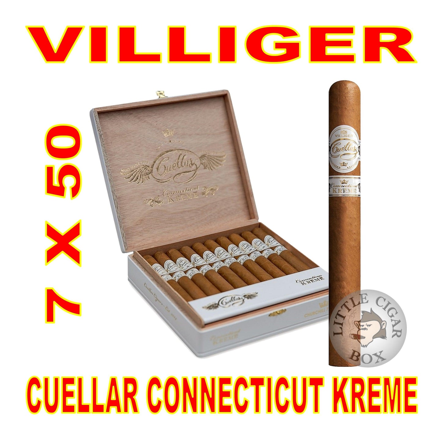 VILLIGER CUELLAR CONNECTICUT KREME CHURCHILL - www.LittleCigarBox.com